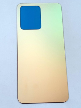 Tapa trasera o tapa bateria dorada para Vivo V23 5G V2130