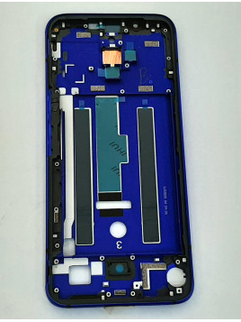 Carcasa central o marco azul para ZTE Nubia Play 5G NX651J calidad premium