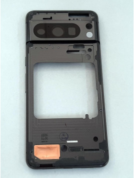 Carcasa central o marco negro para Google Pixel 8 Pro calidad premium