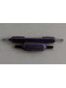 Set 2 botones purpura para Cubot P80 calidad premium