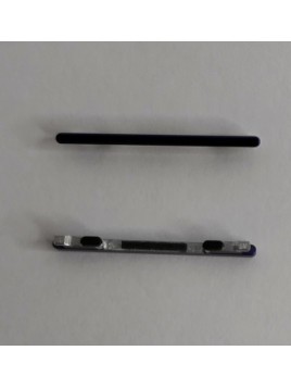 Set 2 botones purpura para Xiaomi Mi Note 10 Lite calidad premium