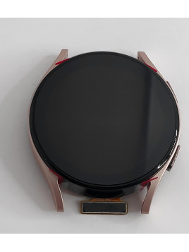 Pantalla lcd para Samsung Watch 5 40mm R900 R905 mas tactil negro mas marco rosa calidad premium