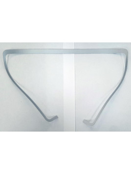 Adhesivo carcasa trasera plata para Microsoft Surface Laptop Studio 1964 14.4