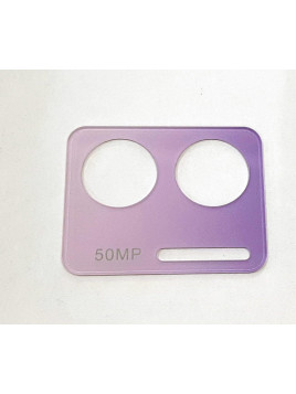 Embellecedor camara trasera purpura para Doogee N50 calidad premium