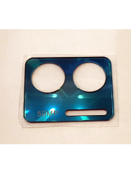 Embellecedor camara trasera azul claro para Doogee N50 calidad premium