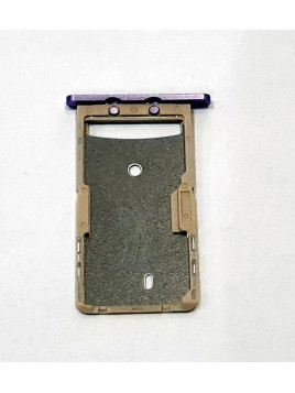 Soporte o bandeja sim purpura para Doogee N50 calidad premium