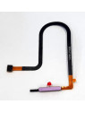 Flex boton home rosa para Doogee N50 calidad premium