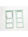 Soporte o bandeja dual sim verde para Xiaomi redmi A2 calidad premium