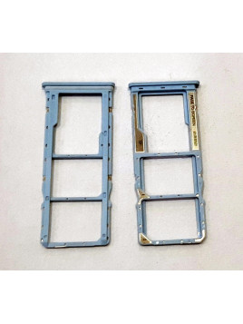 Soporte o bandeja dual sim azul para Xiaomi redmi A2 calidad premium