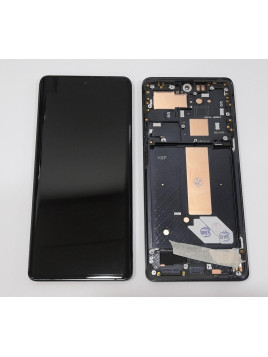 Pantalla lcd para Vivo X60 Pro 5G V2046 mas tactil negro mas marco negro calidad premium