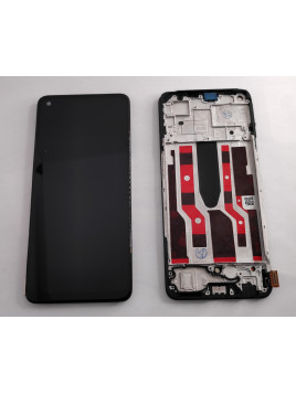 Pantalla oled para Oppo Reno 8 Lite 5G CPH2343 mas tactil negro mas marco negro calidad hehui