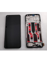 Pantalla oled para Oppo Reno 8 Lite 5G CPH2343 mas tactil negro mas marco negro calidad hehui
