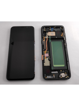 Pantalla TFT para Samsung Galaxy S8 G950F SM-G950F mas tactil negro mas marco negro compatible