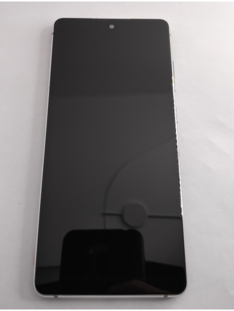 Pantalla TFT para Samsung Galaxy S20 FE 4G SM-G780 S20 FE 5G SM-G781 mas tactil negro mas marco plata compatible