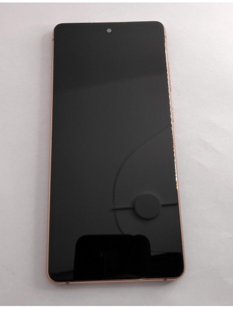 Pantalla TFT para Samsung Galaxy S20 FE 4G SM-G780 S20 FE 5G SM-G781 mas tactil negro mas marco dorado compatible