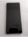Pantalla TFT para Samsung Galaxy S20 FE 4G SM-G780 S20 FE 5G SM-G781 mas tactil negro mas marco dorado compatible