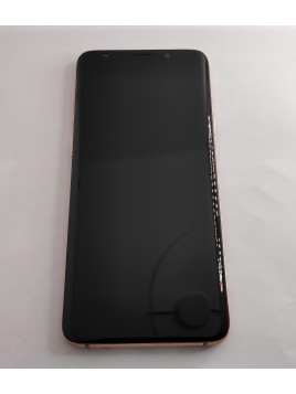 Pantalla lcd para Samsung Galaxy S9 PLUS SM-G965F mas tactil negro mas marco dorado calidad premium