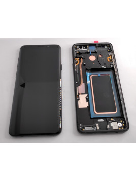 Pantalla lcd para Samsung Galaxy S9 PLUS SM-G965F mas tactil negro mas marco negro calidad premium