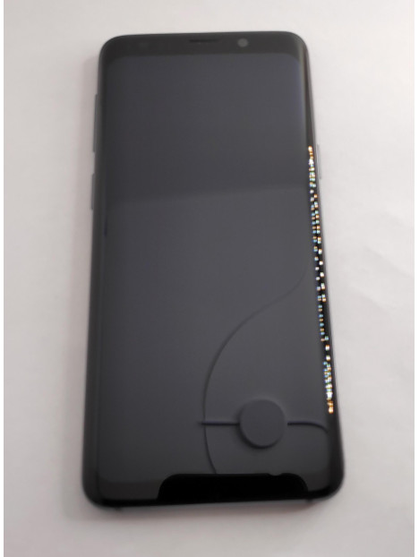 Pantalla oled para Samsung Galaxy S9 SM-G960F mas tactil negro mas marco plata compatible