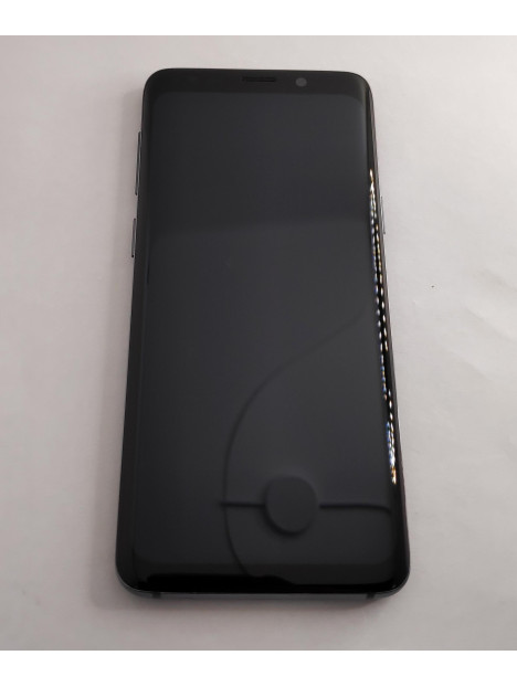 Pantalla oled para Samsung Galaxy S9 SM-G960F mas tactil negro mas marco gris compatible
