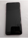 Pantalla oled para Samsung Galaxy S9 SM-G960F mas tactil negro mas marco purpura calidad premium