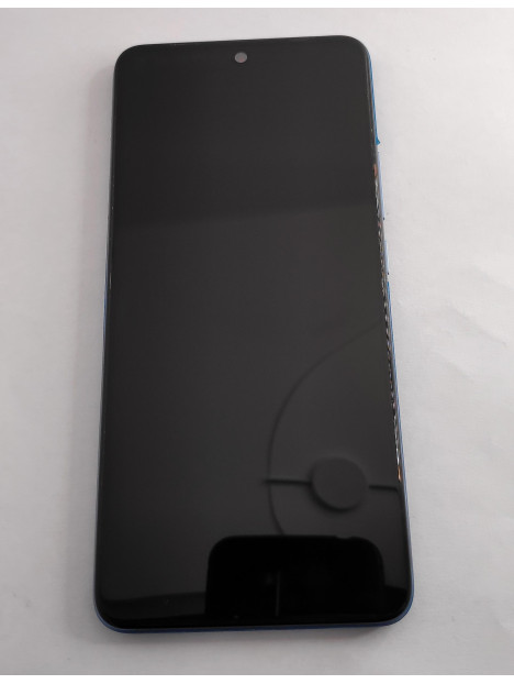 Pantalla lcd para Xiaomi Poco F5 Pro 5G mas tactil negro mas marco azul compatible