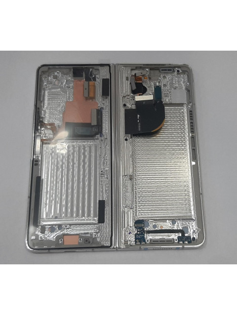 Pantalla lcd para Samsung Galaxy Z Fold 5 SM-F946B GH82-31843B mas tactil negro mas marco crema Service Pack