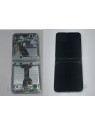 Pantalla lcd para Samsung Galaxy Z Flip 5 5G SM-F731B GH82-31828D mas tactil negro mas marco menta Service Pack