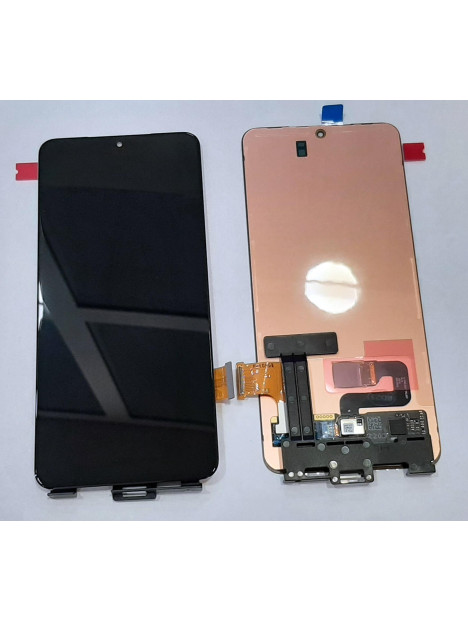 Pantalla lcd para Samsung Galaxy S21 SM-G991 GH96-13942B mas tactil negro Service Pack