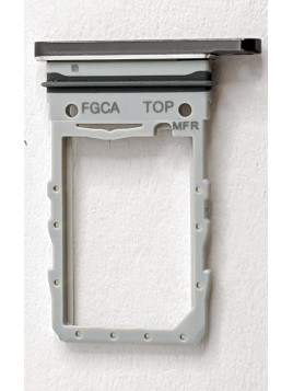 Soporte o bandeja sim negra para Samsung Galaxy Z Flip 5 5G F731 calidad premium