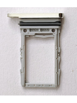 Soporte o bandeja sim blanca para Samsung Galaxy Z Flip 5 5G F731 calidad premium