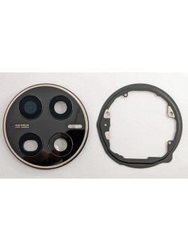 Cubierta camara negra para Huawei Mate 50 Pro mas cristal camara calidad premium