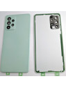 Tapa trasera o tapa batería verde para Samsung Galaxy A52s 5G A528B mas cubierta cristal