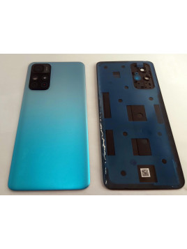 Tapa trasera o tapa bateria verde para Xiaomi Redmi Note 11S 5G mas cubierta camara
