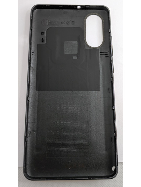 Tapa trasera o tapa bateria gris para ZTE Blade A31 Plus