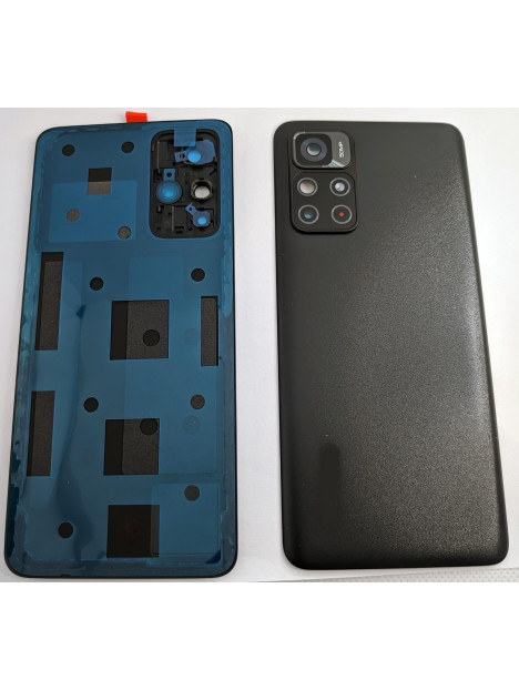 Tapa trasera o tapa bateria negra para Xiaomi Redmi Note 11S 5G mas cubierta camara