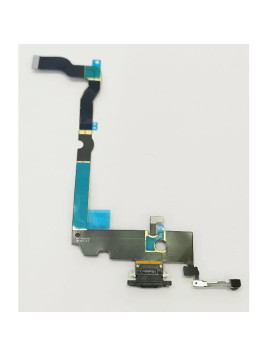 Flex puerto de carga negro para Iphone XS Max calidad premium