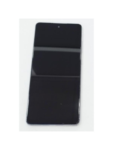Pantalla TFT para Samsung Galaxy S20 FE 4G SM-G780 S20 FE 5G SM-G781 mas tactil negro mas marco azul oscuro compati