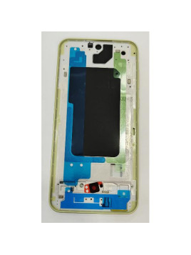 Carcasa o marco central amarillo para Samsung Galaxy A35 5G SM-A356 GH82-34225D Service Pack