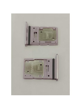 Soporte o bandeja sim morada Dual sim para Samsung Galaxy A35 5G SM-A356 GH98-48993C Service Pack