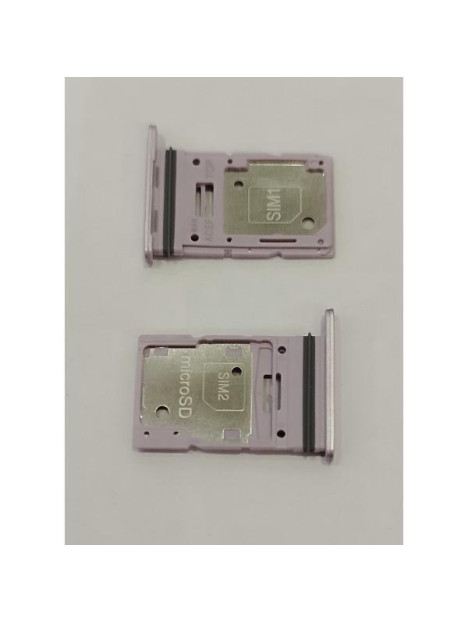 Soporte o bandeja sim morada Dual sim para Samsung Galaxy A35 5G SM-A356 GH98-48993C Service Pack