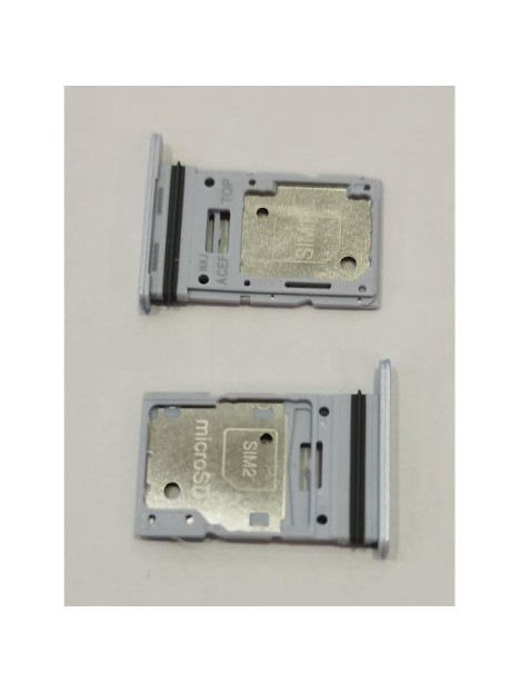 Soporte o bandeja sim azul hielo Dual sim para Samsung Galaxy A35 5G SM-A356 GH98-48993B Service Pack