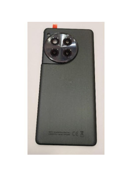 Tapa trasera o tapa bateria negra para Oneplus 12R 5G mas lente de camara