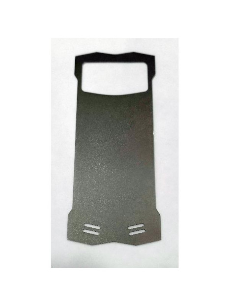 Tapa trasera o tapa bateria plata para Dooge Smini