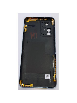 Tapa trasera o tapa bateria azul para ZTE Blade A72s con lente de camara