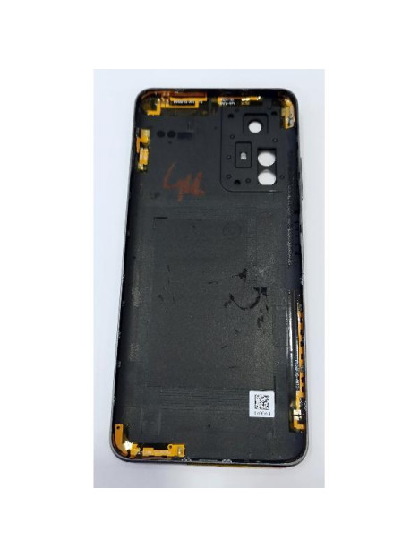 Tapa trasera o tapa bateria negra para ZTE Blade A72s con lente de camara