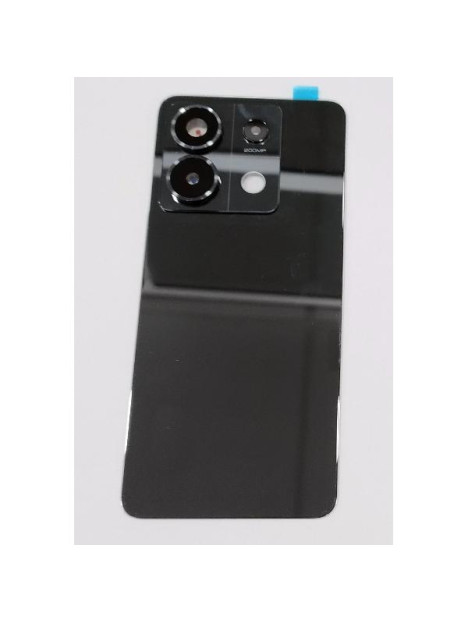Tapa trasera o tapa bateria negra para Xiaomi Redmi Note 13 Pro 5G con lente de camara