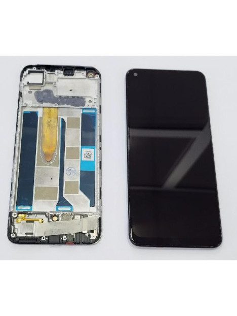 Pantalla lcd TFT para Realme 8 Pro RMX3081 mas tactil negro con marco negro compatible