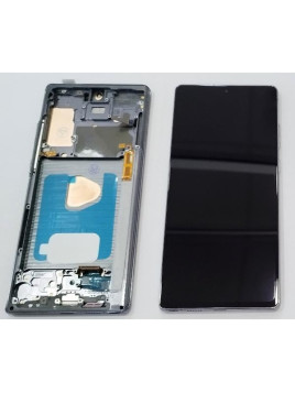 Pantalla lcd Oled para Samsung Galaxy Note 20 mas tactil negro con marco negro