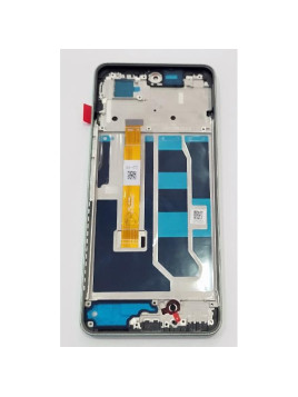 Pantalla lcd para Realme C67 4G mas tactil negro con marco verde calidad premium